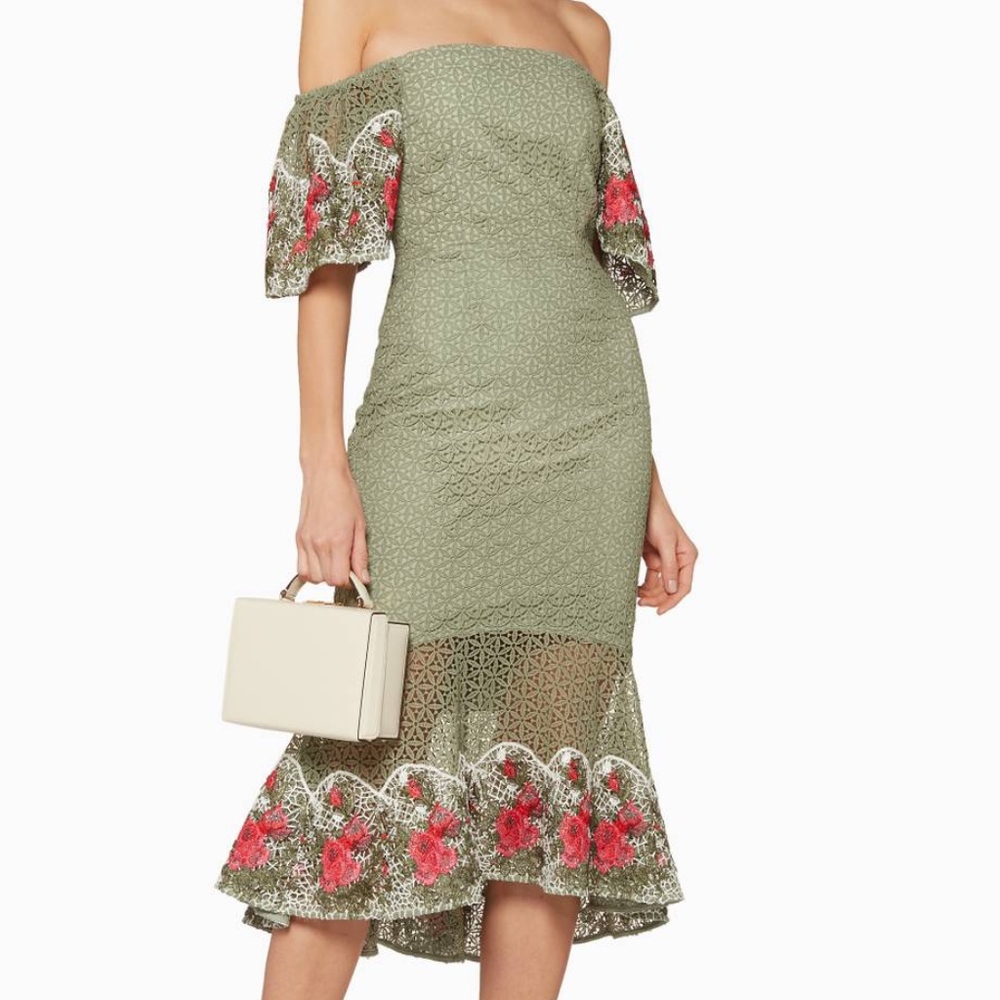 Keepsake Rosebud Midi Dress